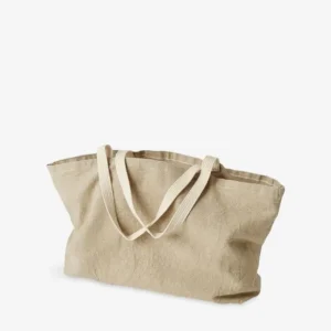 Blank linen tote bag